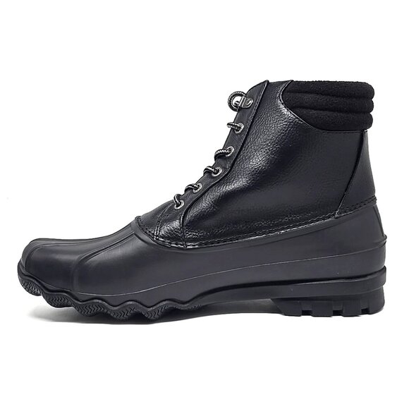 Sperry Top-Sider Seasonal Avenue Duck Rain Boot Black Men\'s Size 12 main image 5